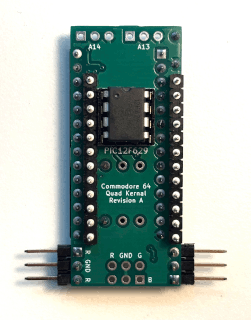Assembled kernal switcher, back view